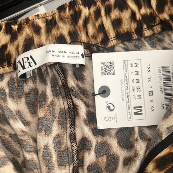 NWT Zara leopard pants - Picture 4 of 5